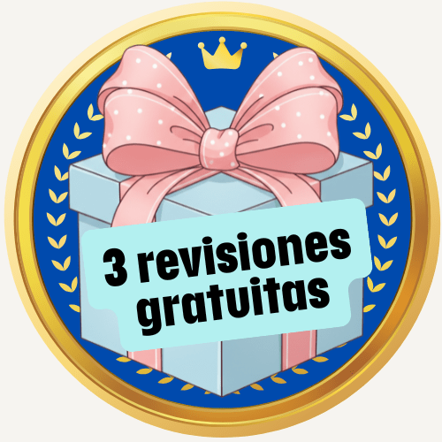 🔄3 revisiones - Gratis - Versos Eternos